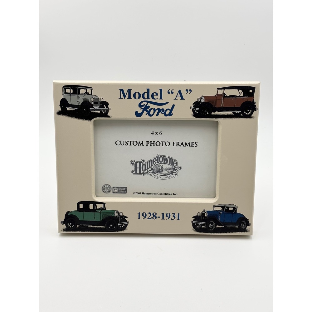 Hometowne Collectibles Ford Model A 1928-1931 4x6 Photo Frame 2003 MARC‎ Meeting